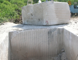 dimension stone quarry development
