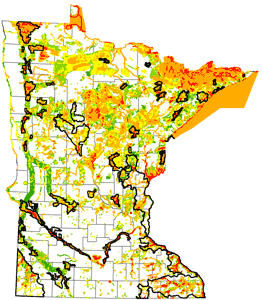 thumbnail map of MNWAP CFAs