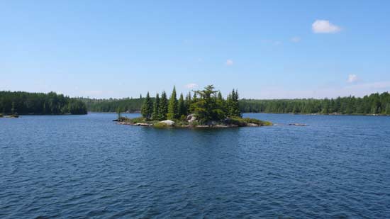 View of Grandpa Lake.