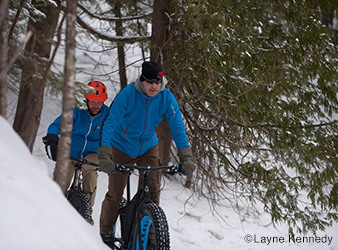 Zany Fat-Bike Fun, January–February 2015, Minnesota Conservation  Volunteer