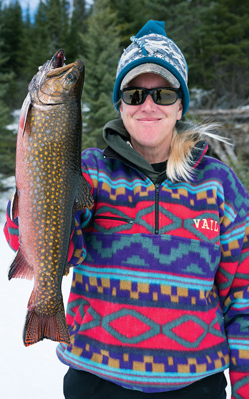 Ice fishing for trout comes to a close March 31 for lakes in and around the  BWCA